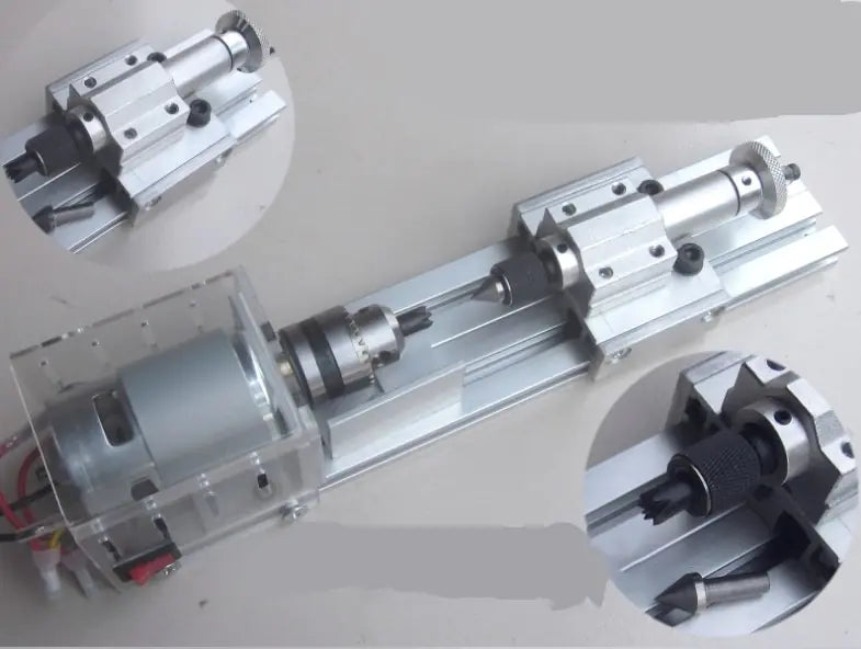 Woodworking Lathe, Mini Lathe for Polishing & Cutting