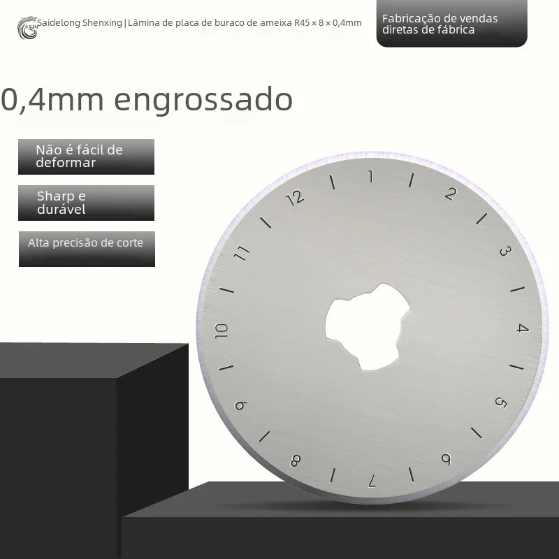 45mm Rotary Cutter SK5 Blades for Fabric Cutting