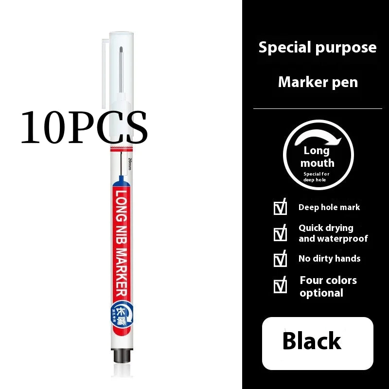 Guangna Long Mouth Oily Marking Pen Construction Site Woodworking Special