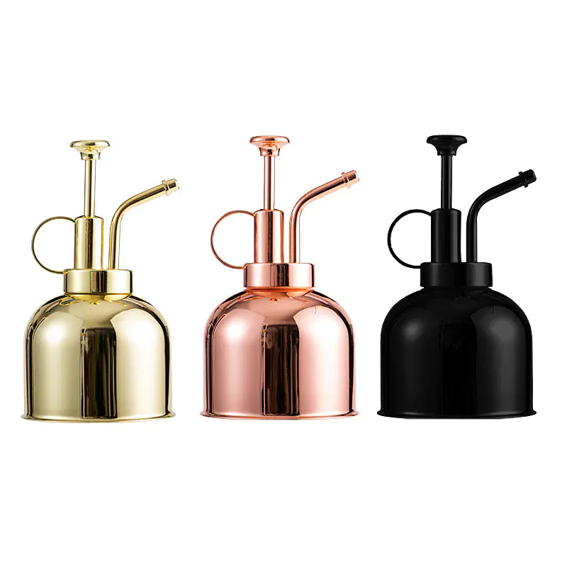 Vintage Brass Gold Mini Kettle Fogger Sprayer Pot