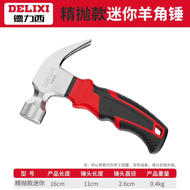 Delixi Multifunctional Claw Hammer for Woodworking