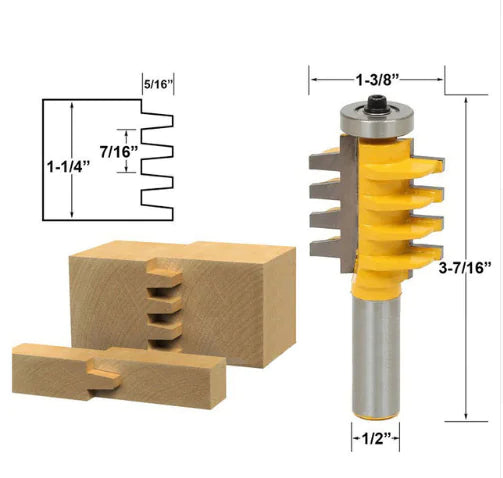 High-Quality Tapered Dovetail Router Bit for Woodworking