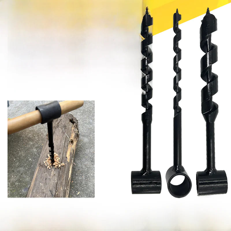 Manual Twist Drill Bit 25mm for Outdoor Woodworking