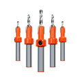 Woodworking Step Drill and Countersink Drill Set