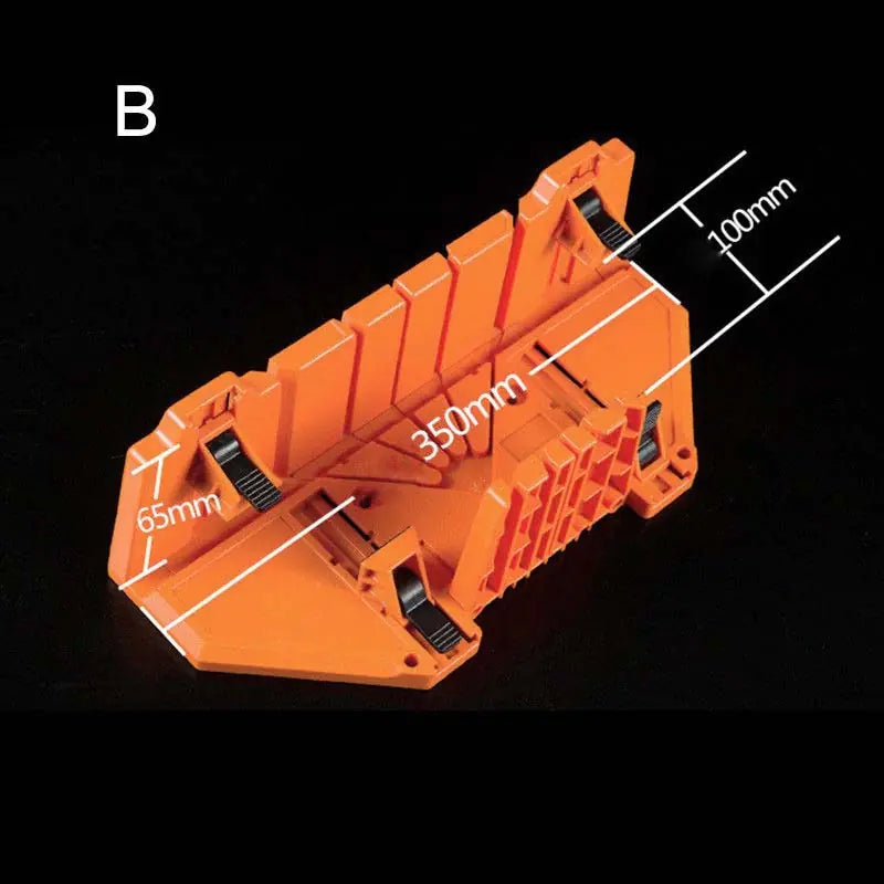 Multi-Function Woodworking Miter Saw Box with Angles