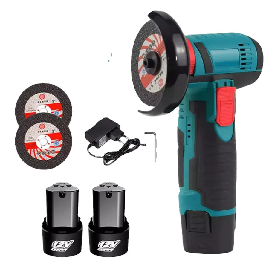 12V Corded Mini Angle Grinder with Brush Motor