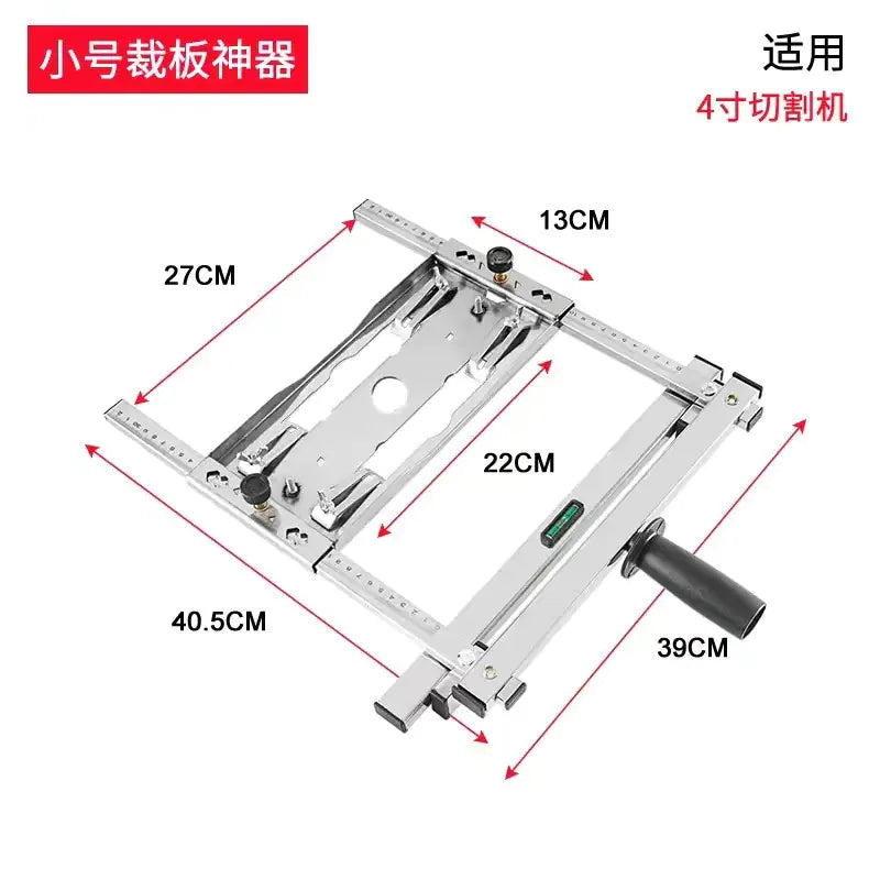 Multifunctional Marble Cutting Saw with Base Support