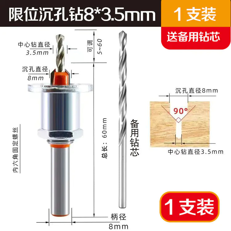 Heavy-Duty Round Hole Punch Tool for Woodworking