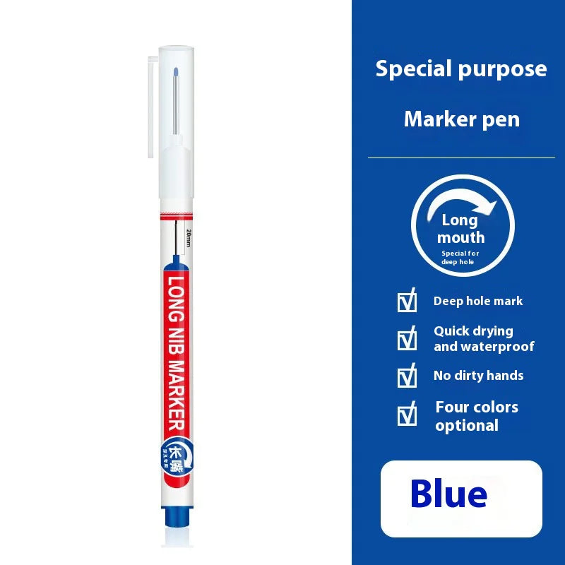 Guangna Long Mouth Oily Marking Pen Construction Site Woodworking Special