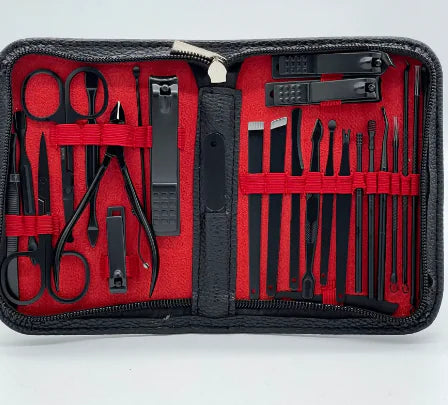30-Piece Nail Care Set with Clippers and Tools
