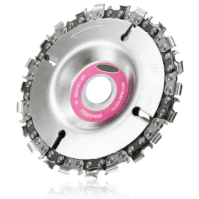 Chain Disc for Angle Grinder and Woodworking Use