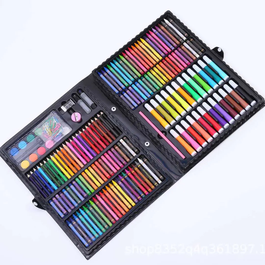 168PC Watercolor Pen Art Set for Kids and Artists