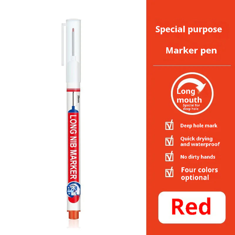 Guangna Long Mouth Oily Marking Pen Construction Site Woodworking Special