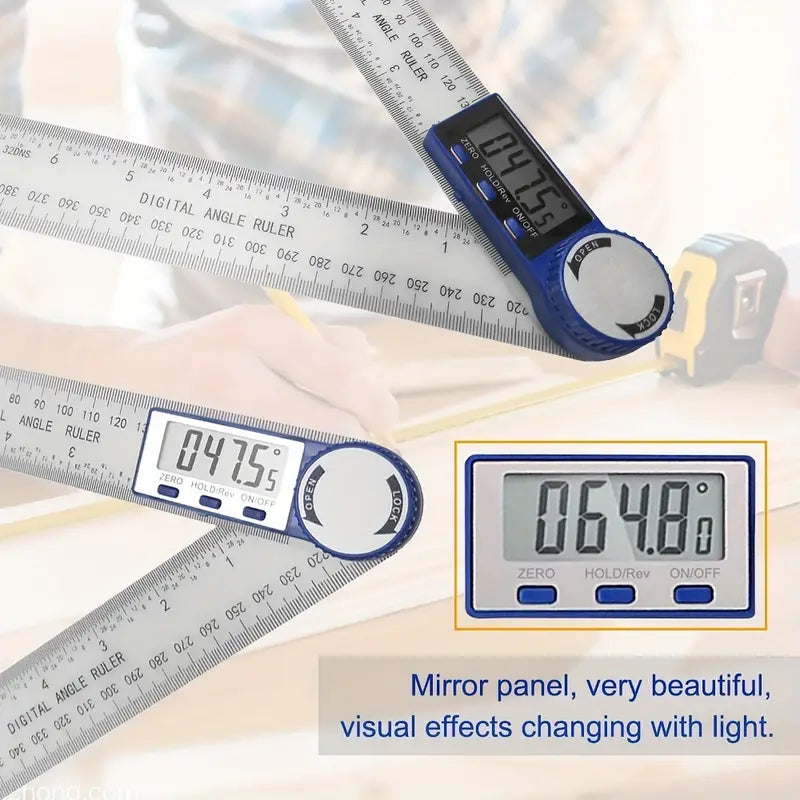7 Inch Digital Angle Finder Protractor for Woodworking