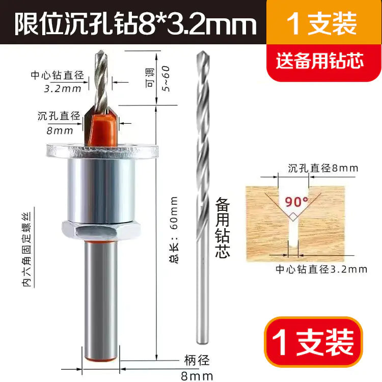 Heavy-Duty Round Hole Punch Tool for Woodworking