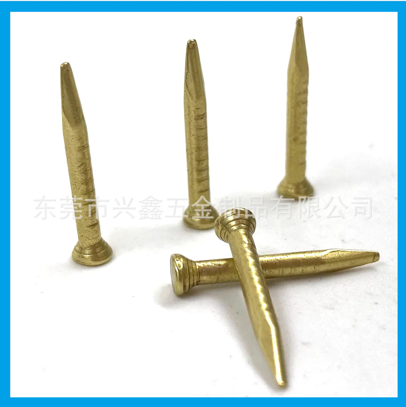Round Head Brass Nails for Woodworking and Art