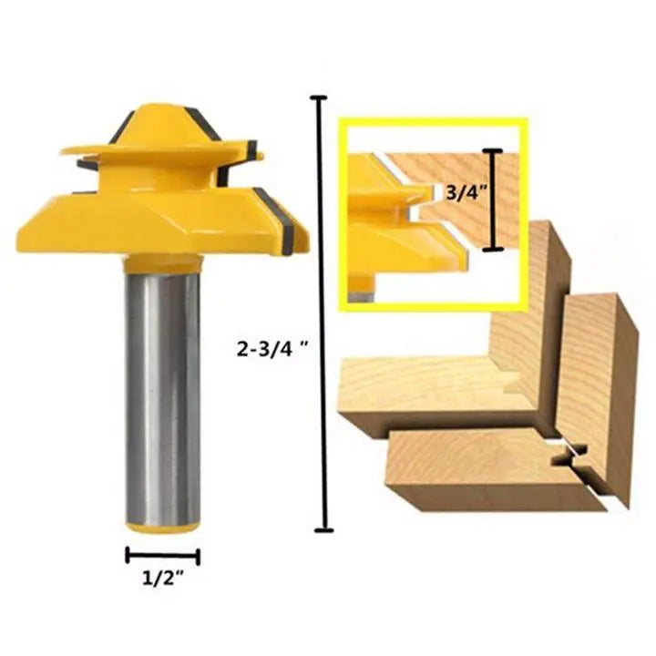 Crown Woodworking Router with 45° Jointing Tool