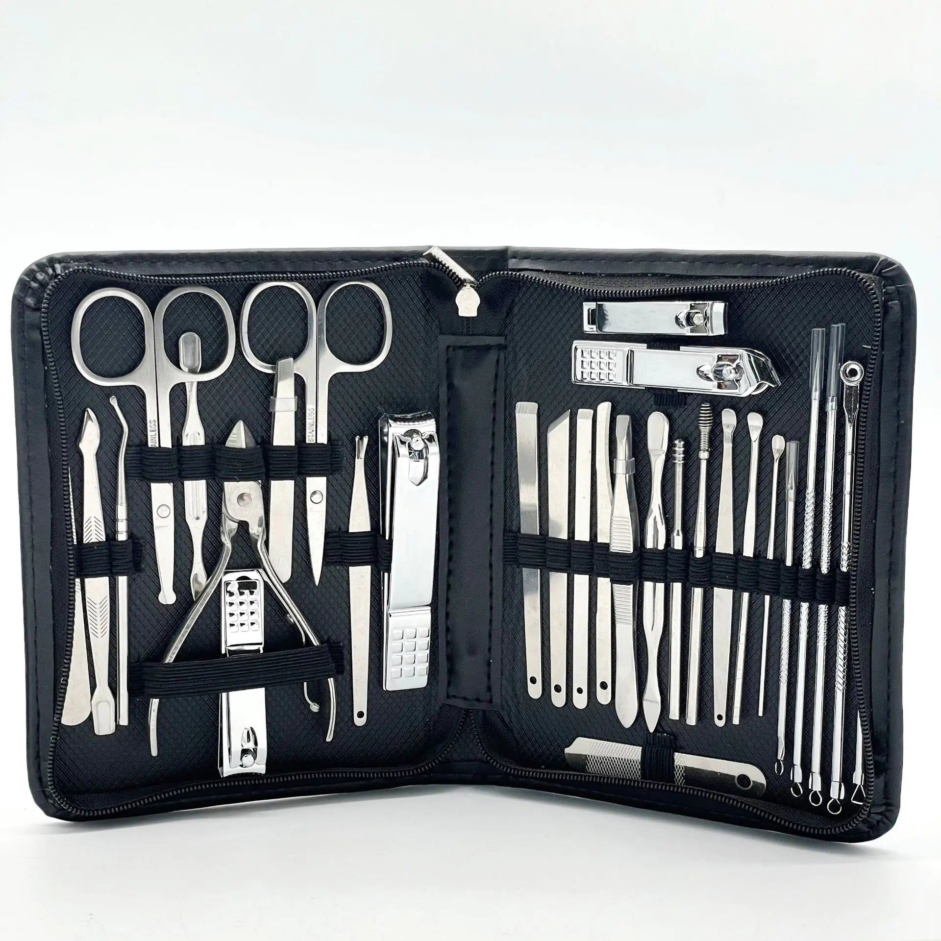 30-Piece Nail Care Set with Clippers and Tools
