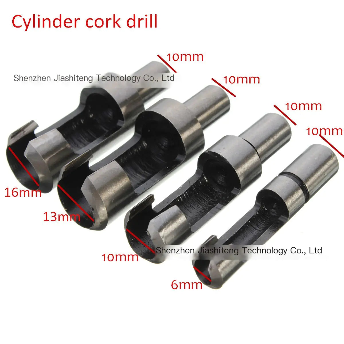 8-Piece Wood Plug Drill Set with Hole Saw Bits