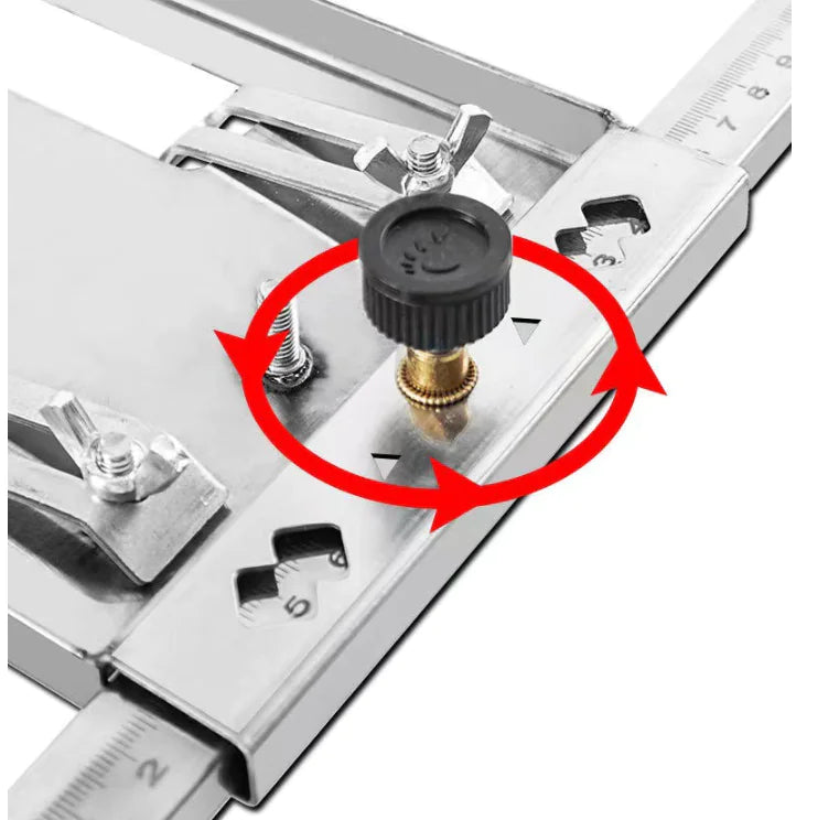 Multifunctional Marble Cutting Saw with Base Support