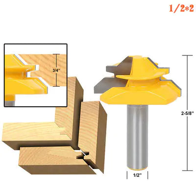 Crown Woodworking Router with 45° Jointing Tool