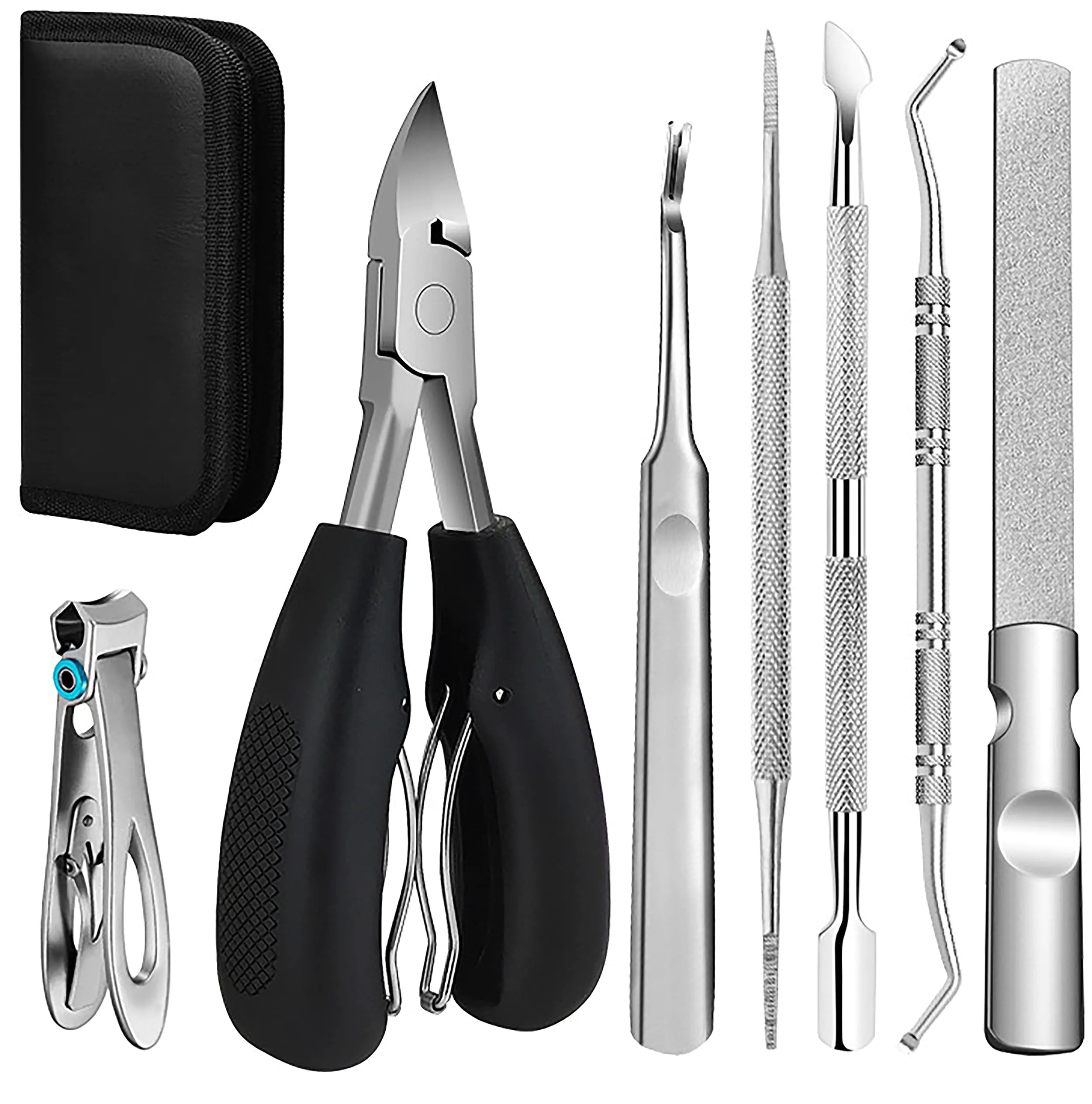 Nail Clipper for Seniors Thick Nails Ingrown Toenail Clipper Foot Pedicure Tools Treatment Kit Nail Clipper Podiatrist Kit