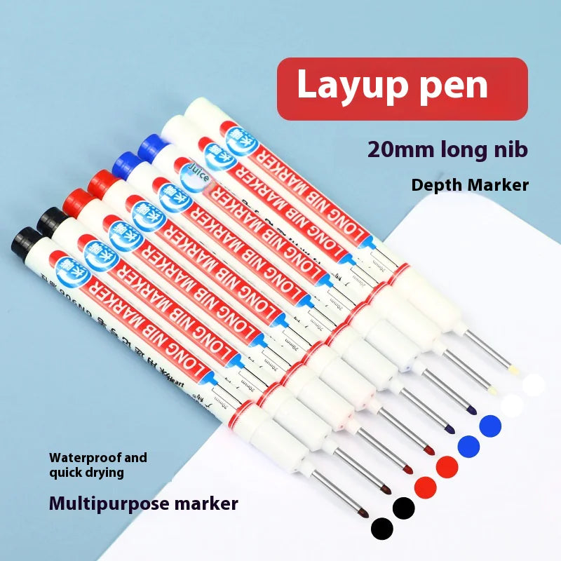 Guangna Long Mouth Oily Marking Pen Construction Site Woodworking Special