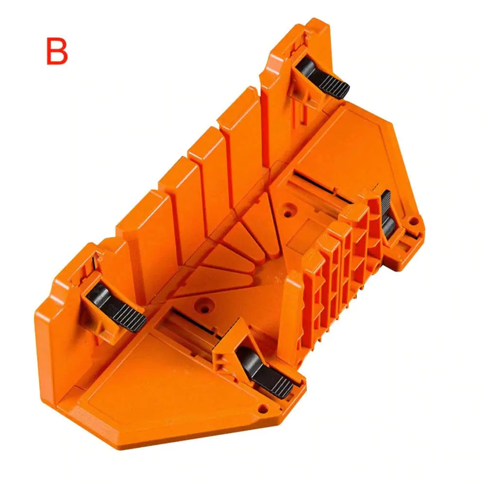 Multi-Function Woodworking Miter Saw Box with Angles