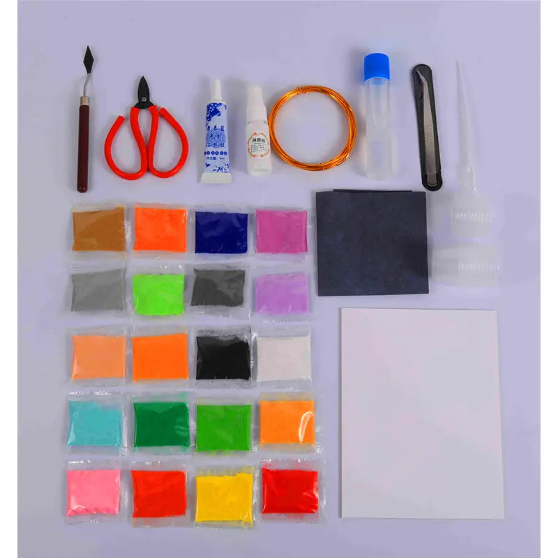 Cloisonné DIY Kit with Complete Tools and Materials