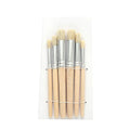 6-Piece Acrylic Oil Brush Set for Drawing and Art