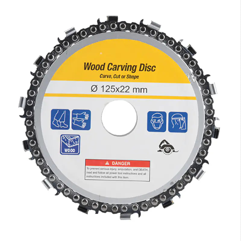 Chain Disc for Angle Grinder and Woodworking Use