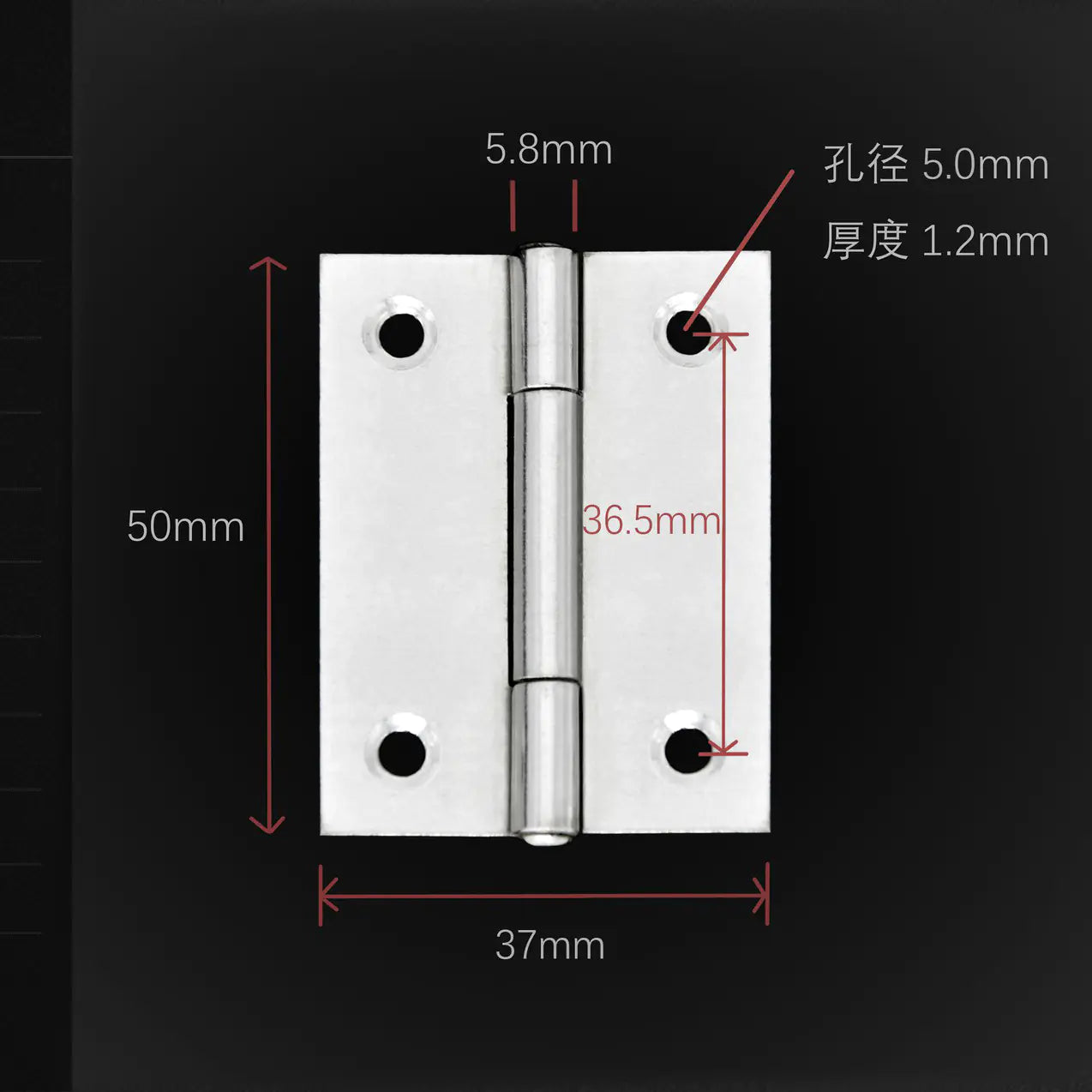 304 Stainless Steel Hinges for Doors - Wholesale