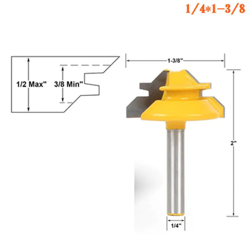 Crown Woodworking Router with 45° Jointing Tool