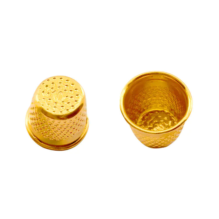 10pcs Gold & Silver Sewing Tools Set with Thimbles