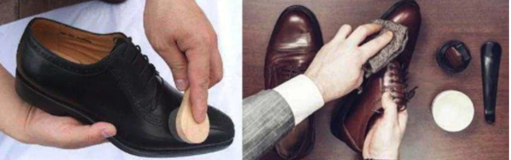 Shoe Care Kit with Polish and Cleaning Tools