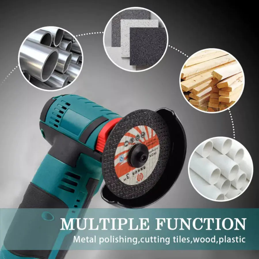 12V Corded Mini Angle Grinder with Brush Motor