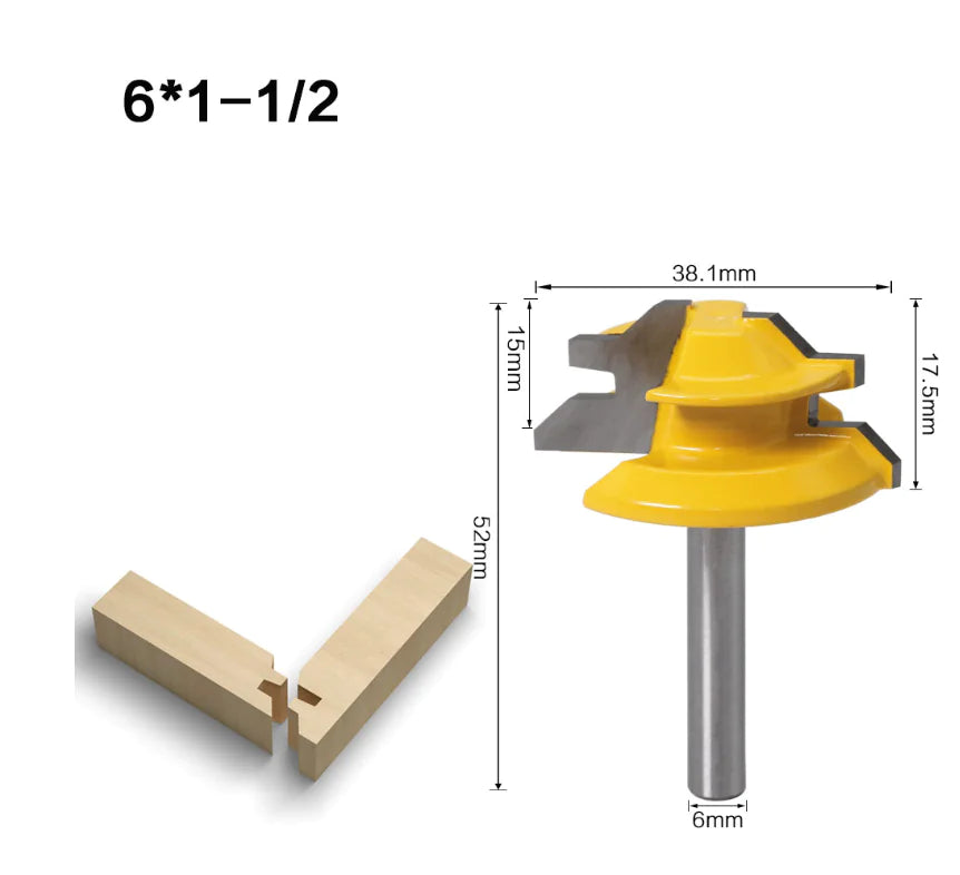 Crown Woodworking Router with 45° Jointing Tool