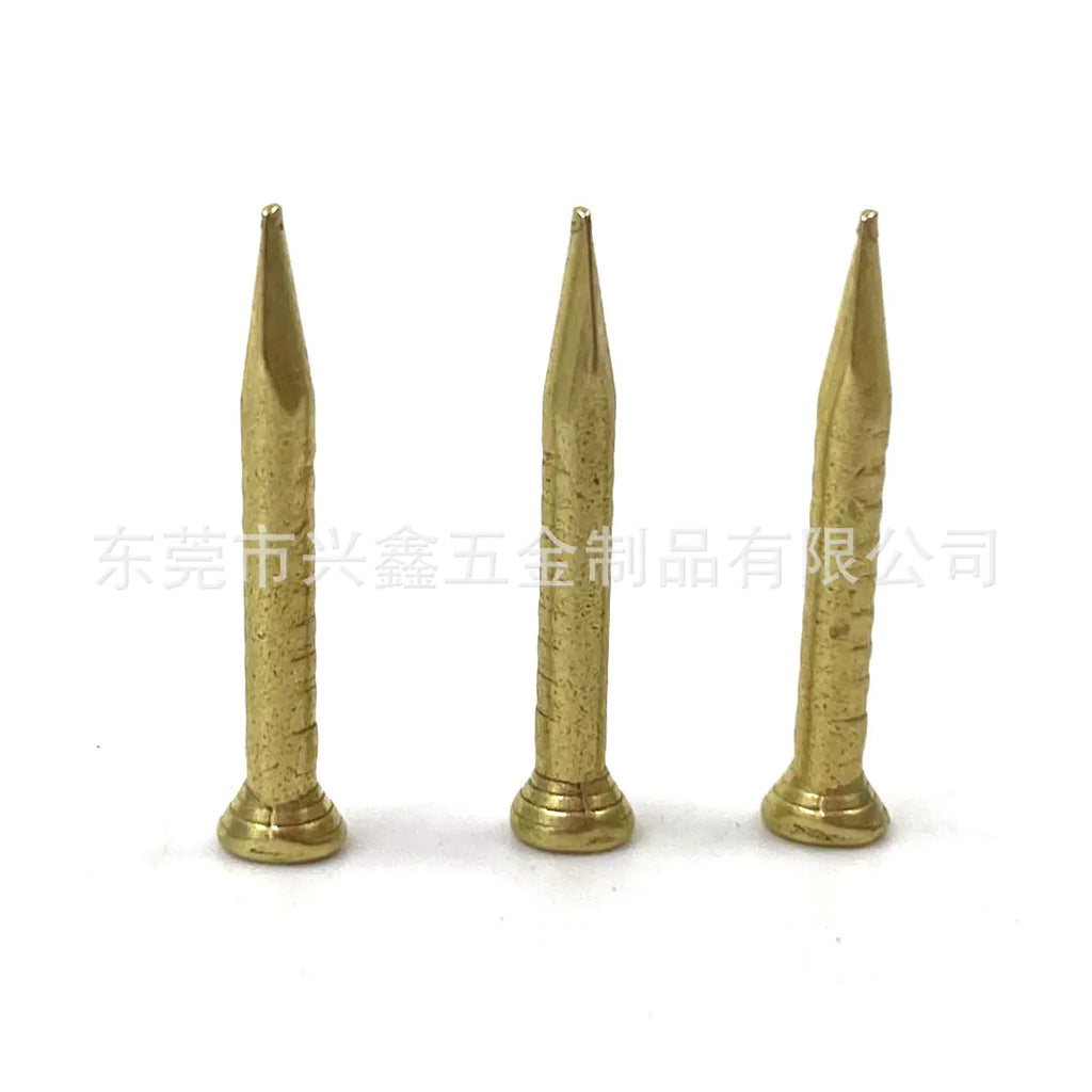 Round Head Brass Nails for Woodworking and Art