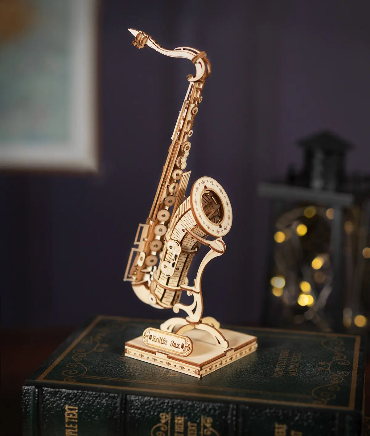 3D Wooden Jigsaw Puzzle - Creative Laser Craft Model