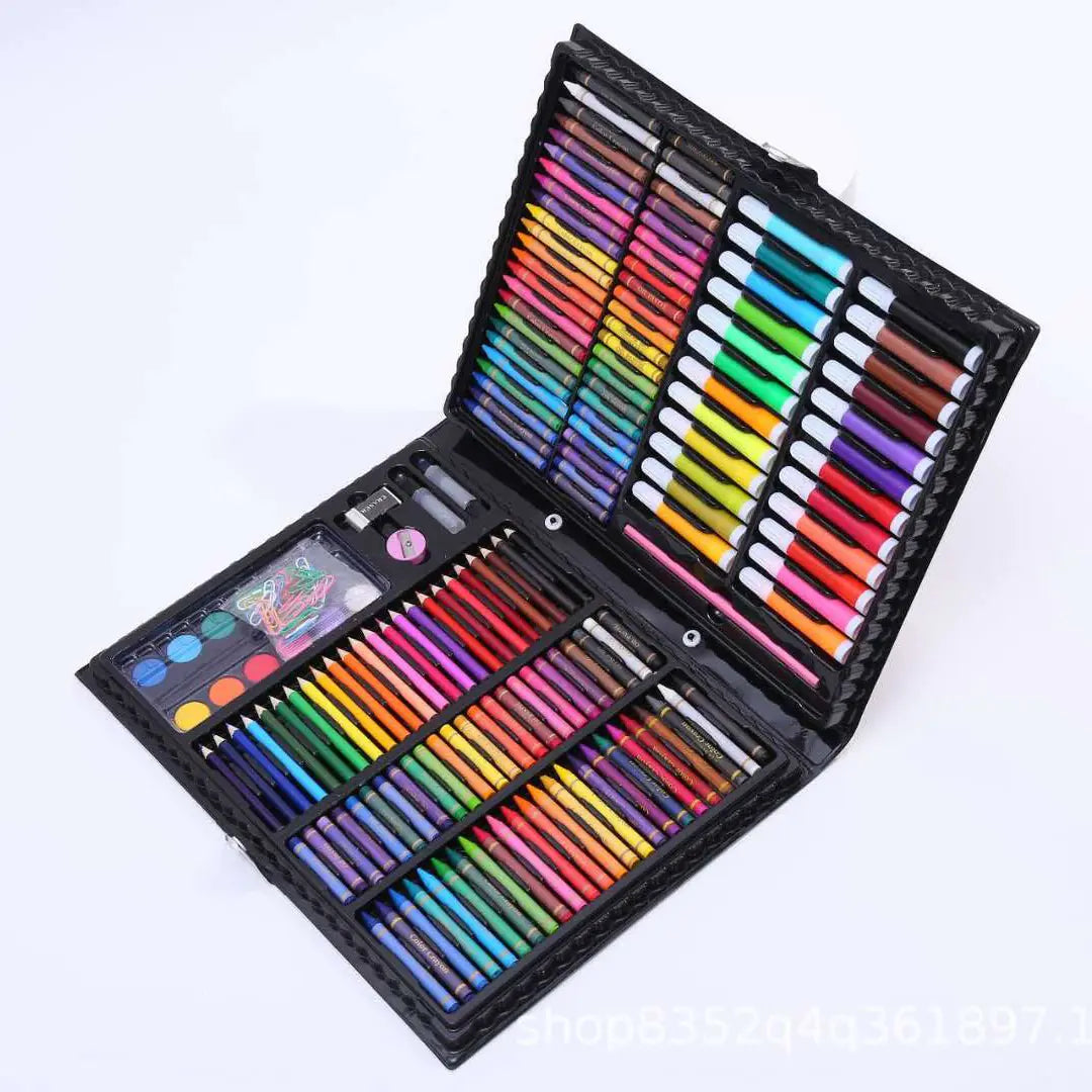 168PC Watercolor Pen Art Set for Kids and Artists