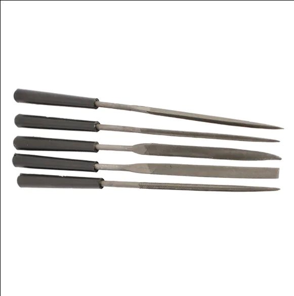 5-Piece Needle File Set for Carving Tools