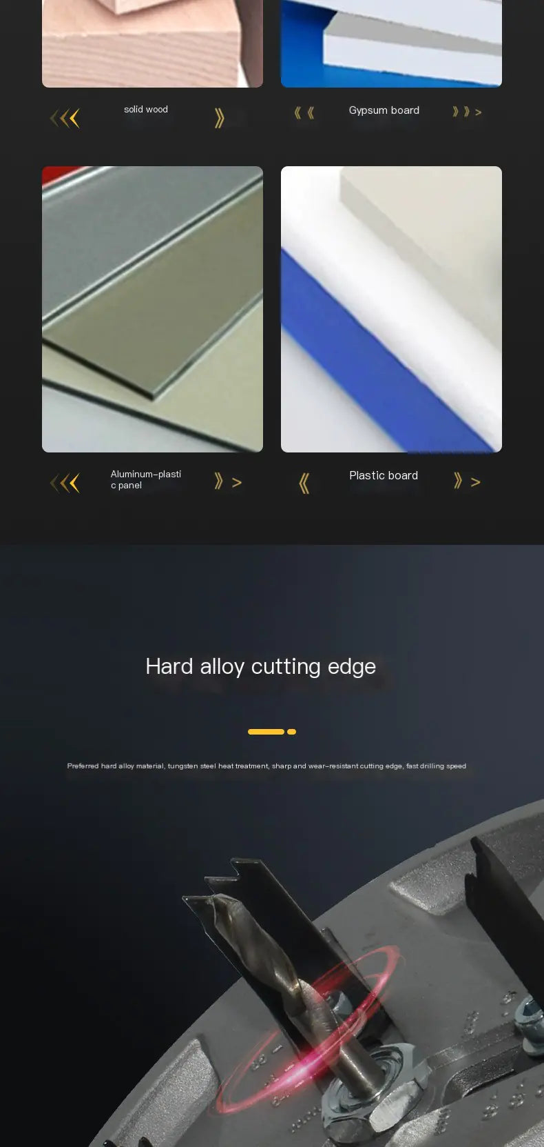 Adjustable Wood Hole Saw